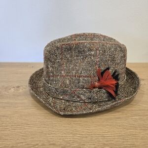 Vintage Gadabout Biltmore Tweed Fedora
